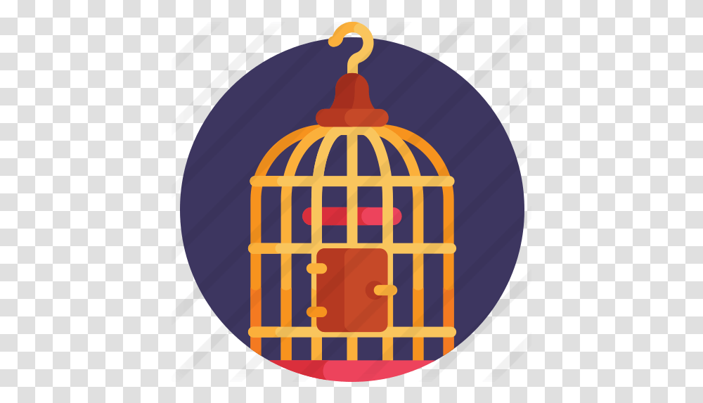 Bird Cage Free Animals Icons Icon, Lamp, Light Fixture, Lantern, Lighting Transparent Png