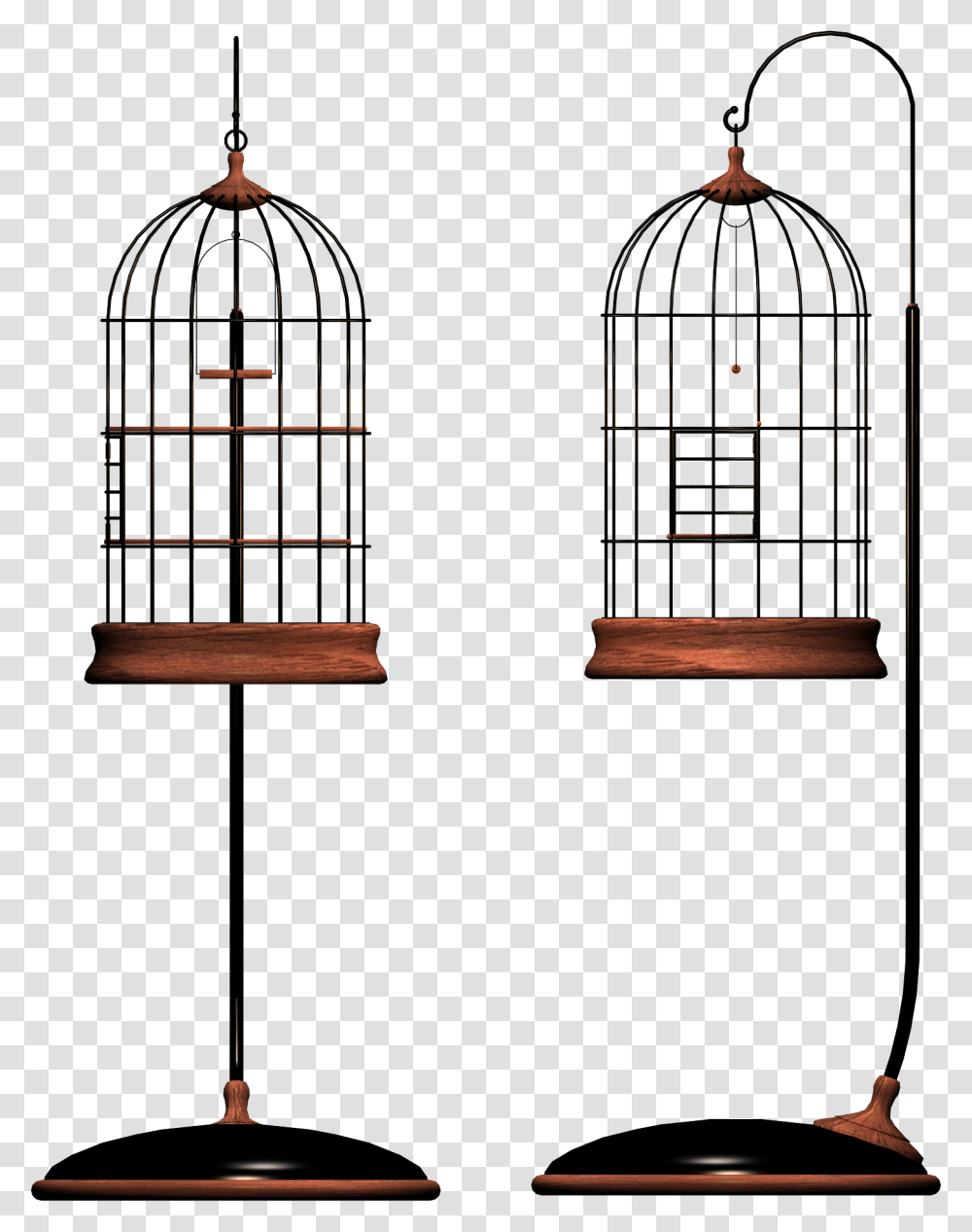 Bird Cage, Lamp, Home Decor, Tabletop, Furniture Transparent Png