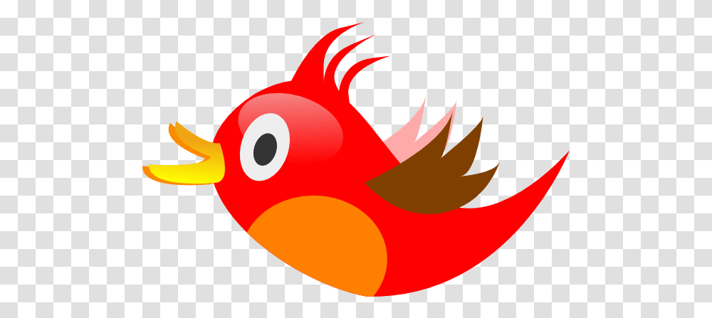 Bird Clip Art Cartoon Red Bird, Graphics, Fire Transparent Png