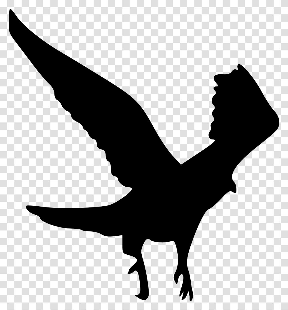 Bird Clip Art Silhouette Wedge Tail Eagle, Flying, Animal, Swallow, Stencil Transparent Png