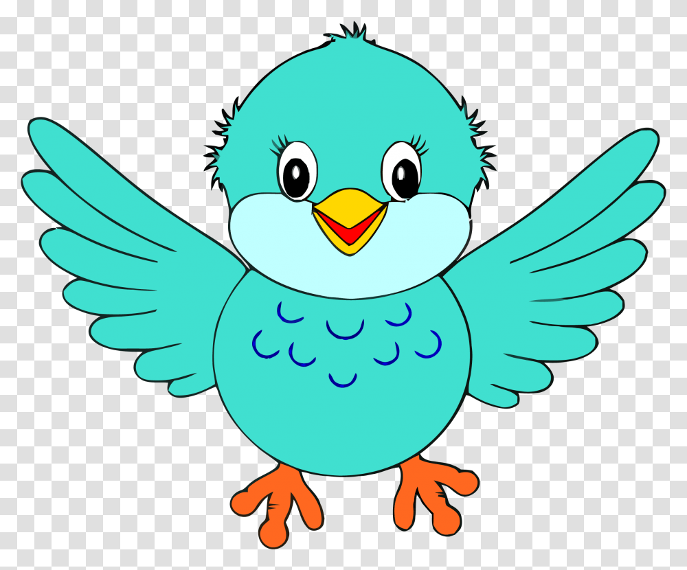 Bird Clipart Little Blue Clip Art - Clipartlycom Bird Clipart, Animal, Jay, Bluebird, Flying Transparent Png