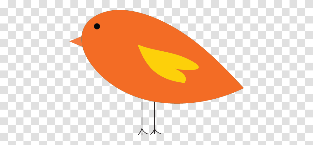 Bird Clipart Panda Free Clipart Images Clip Art Of Orange Bird, Plant, Food, Paddle, Oars Transparent Png