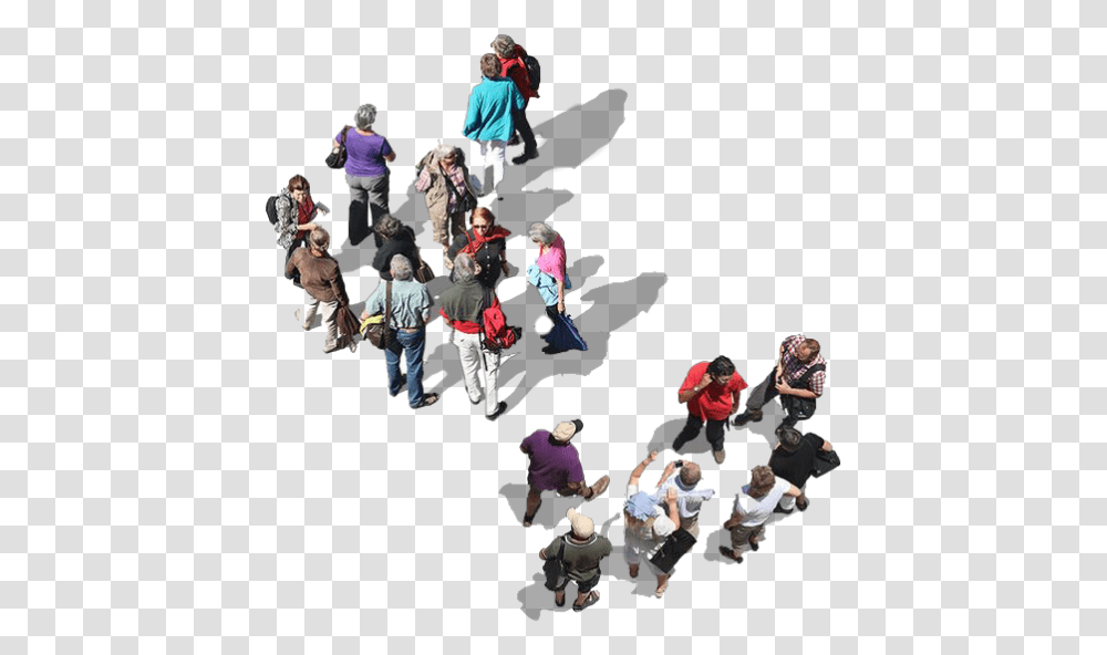 Bird Eye View People, Person, Leisure Activities, Crowd, Pants Transparent Png