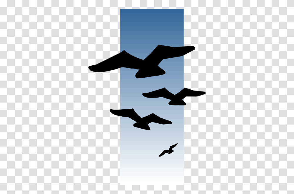 Bird Flying Clipart Clipartmonk, Silhouette, Number Transparent Png