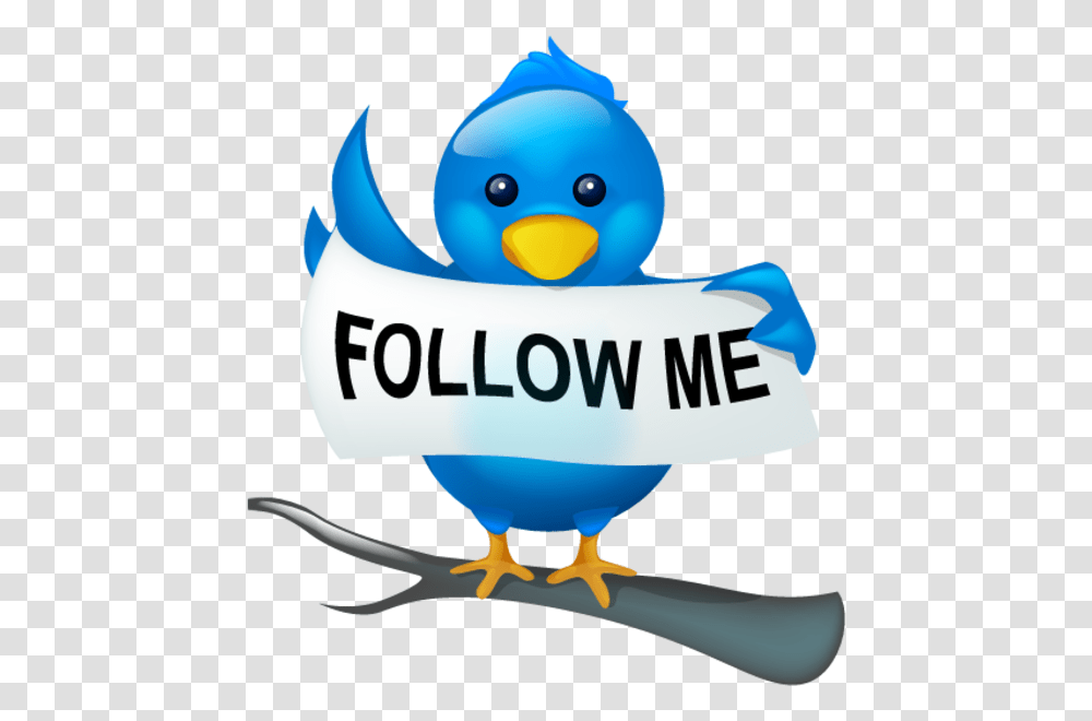 Bird Follow Logo Me Social Media Tweet Twitter Follow Clip Art, Outdoors, Balloon, Text, Animal Transparent Png
