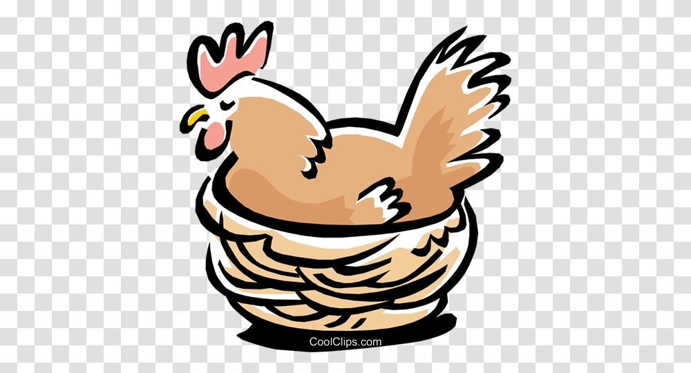 Bird Hen Royalty Free Vector Clip Art Illustration, Poultry, Fowl, Animal, Chicken Transparent Png