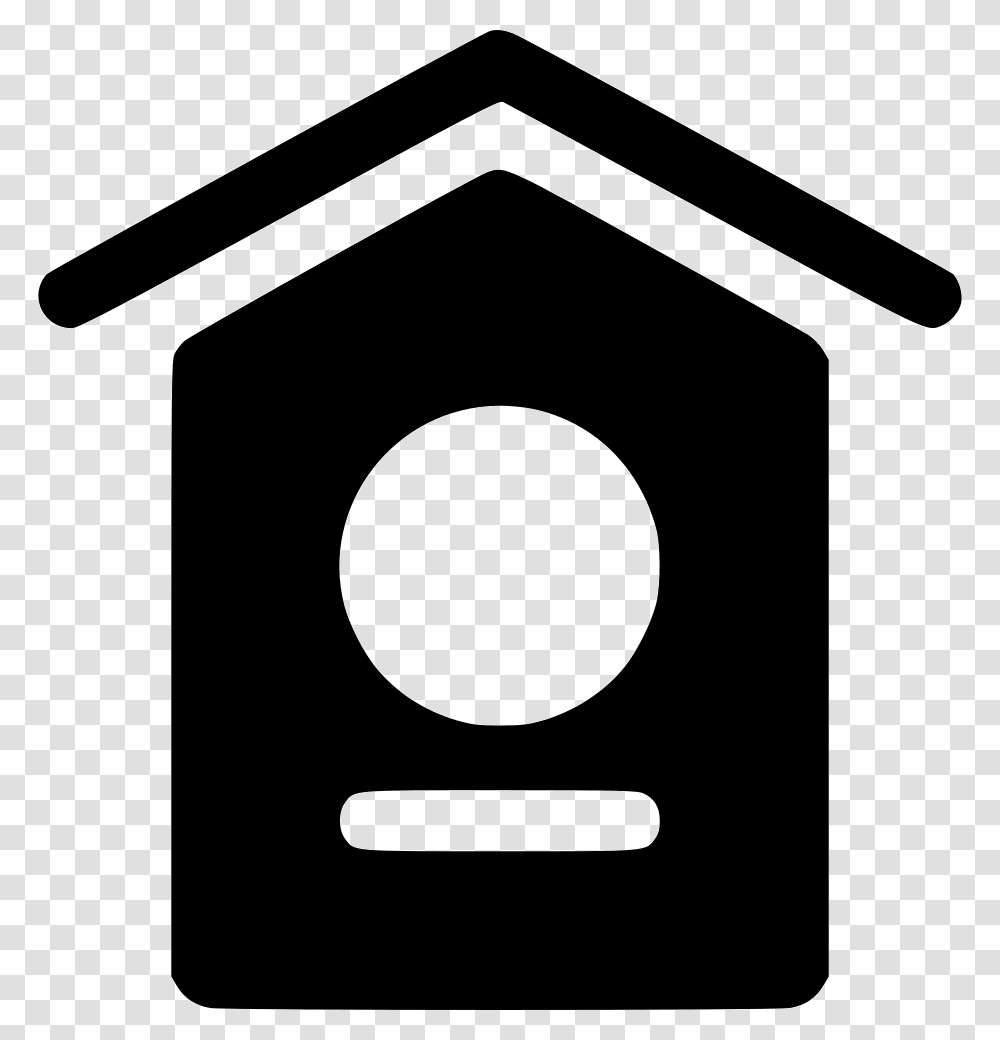 Bird House, Brick, Silhouette Transparent Png