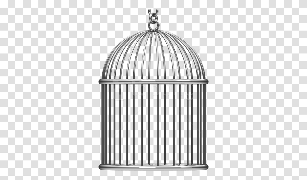 Bird In Cage 1 Image Background Bird Cage Clipart, Gate, Clothing, Apparel, Helmet Transparent Png