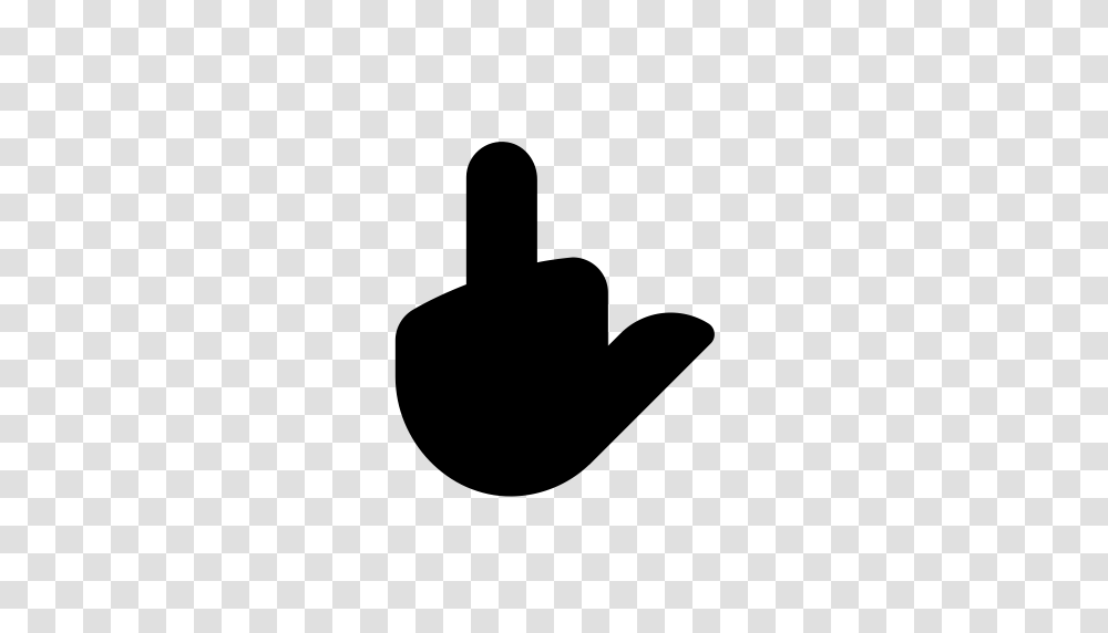 Bird Middle Finger Sign Signal Icon With And Vector Format, Gray, World Of Warcraft Transparent Png