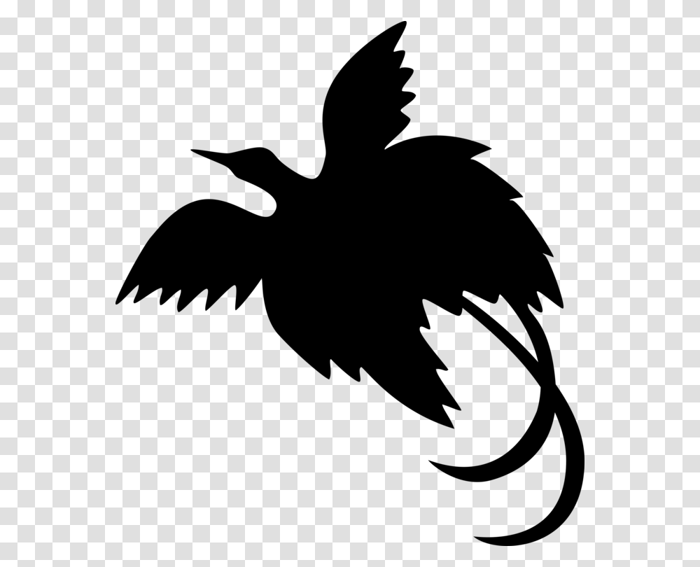 Bird Of Paradise Papua Papua New Guinea Flag Bird, Gray, World Of Warcraft Transparent Png