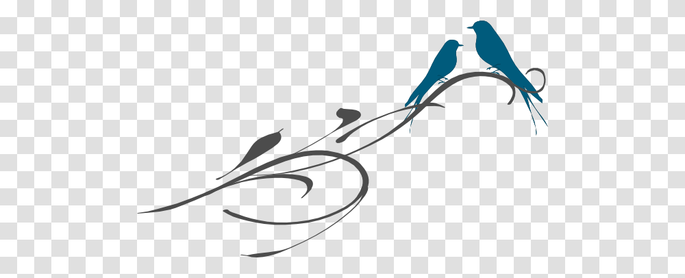 Bird On A Branch Clip Art, Animal, Plant Transparent Png