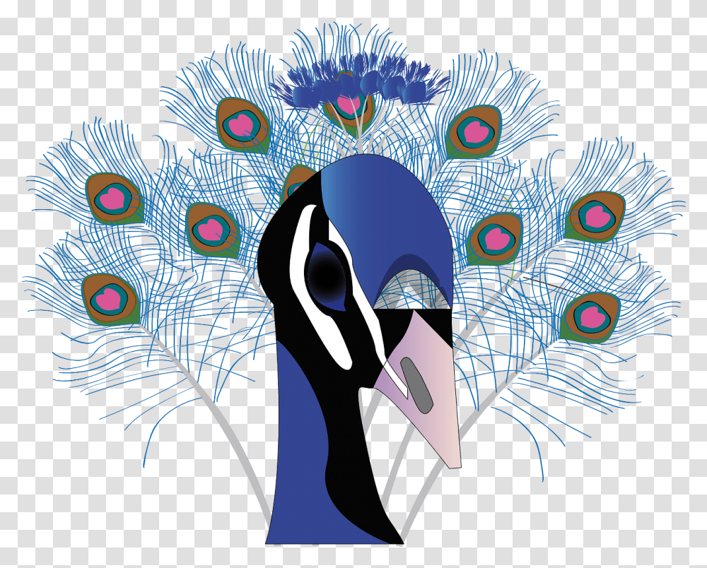 Bird Peacock Feather Free Vector Graphic On Pixabay Pride 7 Deadly Sins Animals, Ornament, Pattern, Fractal, Art Transparent Png