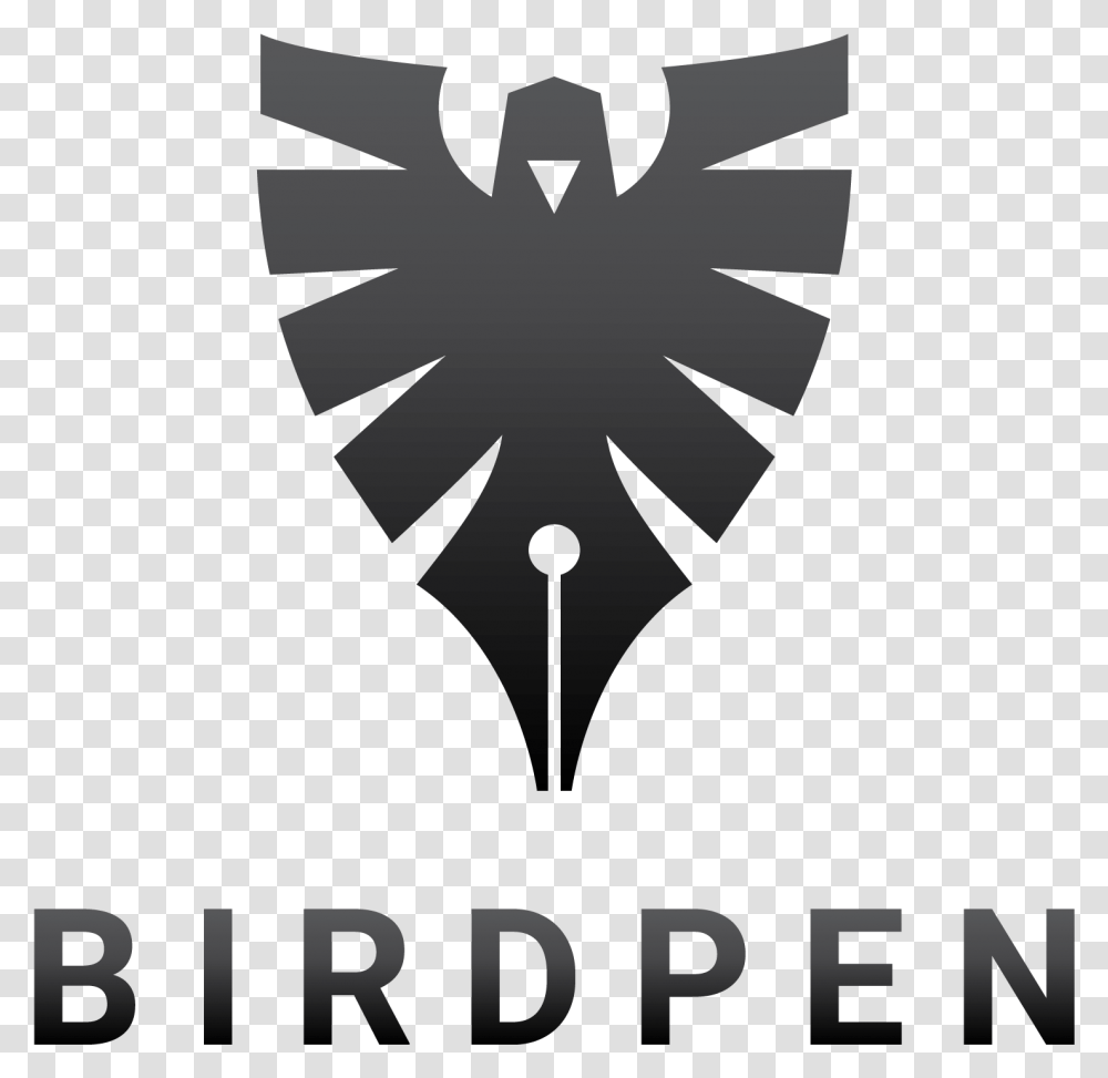 Bird Pencil Logo, Poster, Advertisement, Silhouette Transparent Png