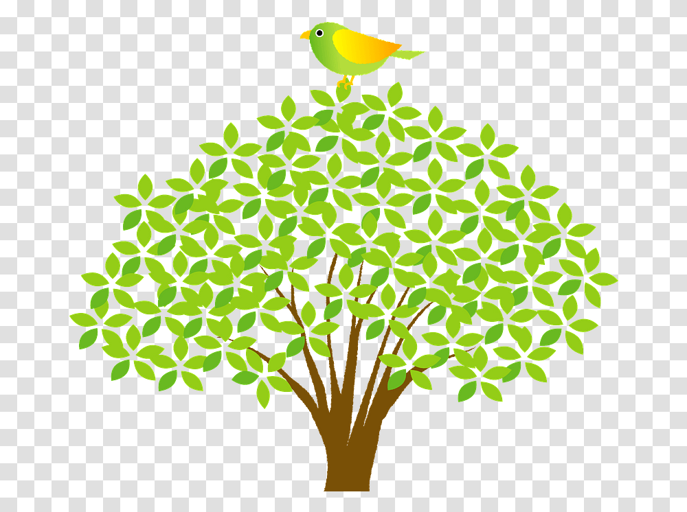 Bird Perched Lovely, Plant, Graphics, Art, Pattern Transparent Png
