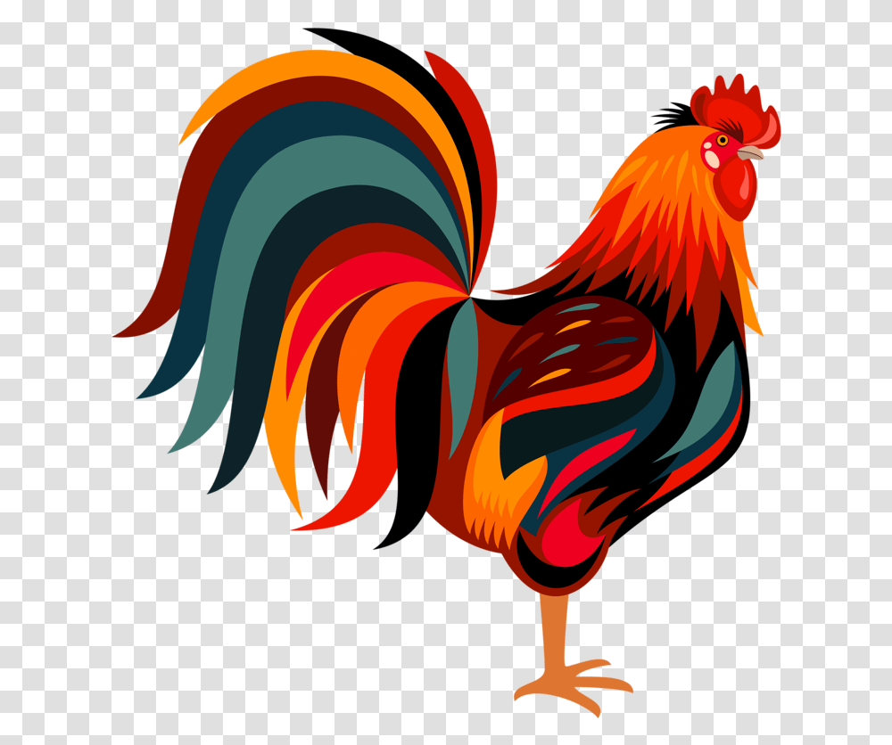 Bird Rooster Clipart, Chicken, Poultry, Fowl, Animal Transparent Png