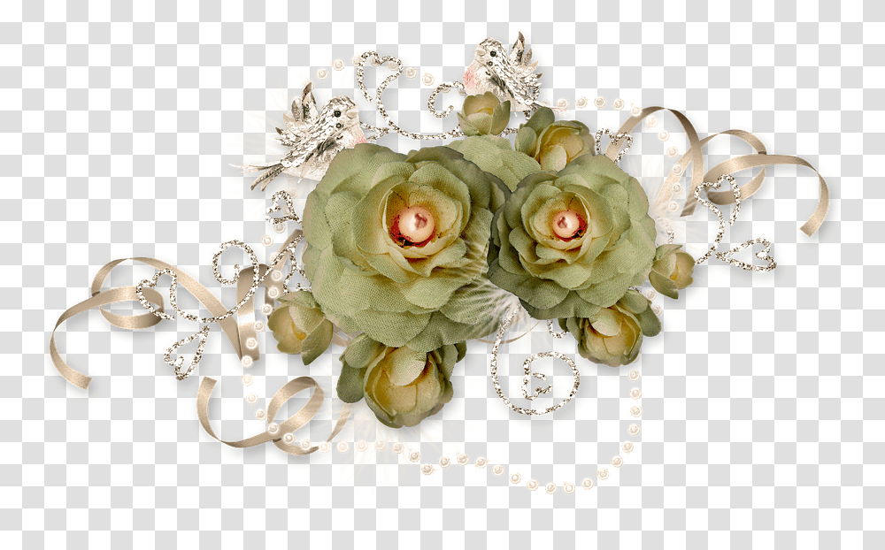 Bird Rose Tape Ornament Decor Photoshop Garden Roses, Plant, Flower, Blossom, Accessories Transparent Png