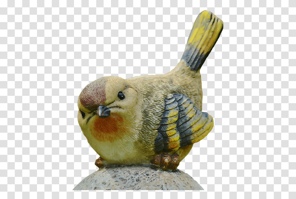 Bird Sculpture Stone Stone Sculpture Art Figure Sculpture, Animal, Figurine, Finch, Beak Transparent Png
