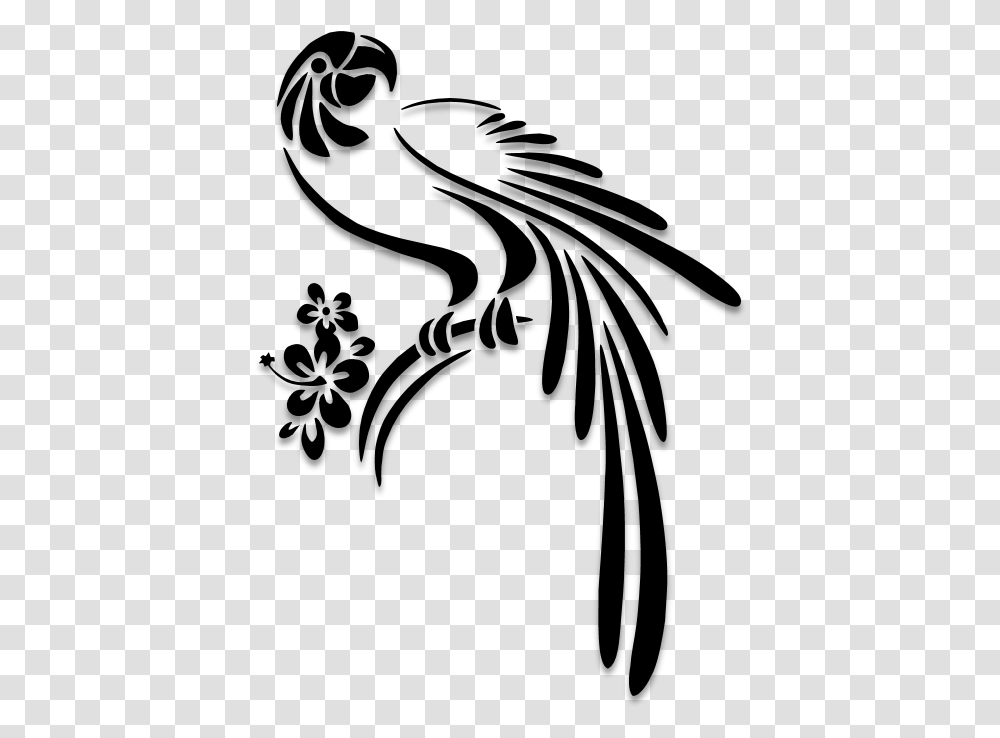 Bird Silhouette Art And Islamic, Gray, World Of Warcraft Transparent Png