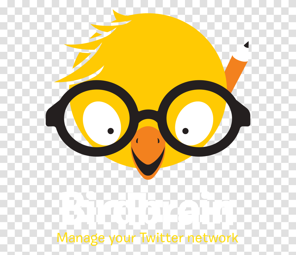 Birdbrain For Ios • App Tracking And Managing Your Bird Brain Logo, Angry Birds, Poster, Advertisement, Animal Transparent Png