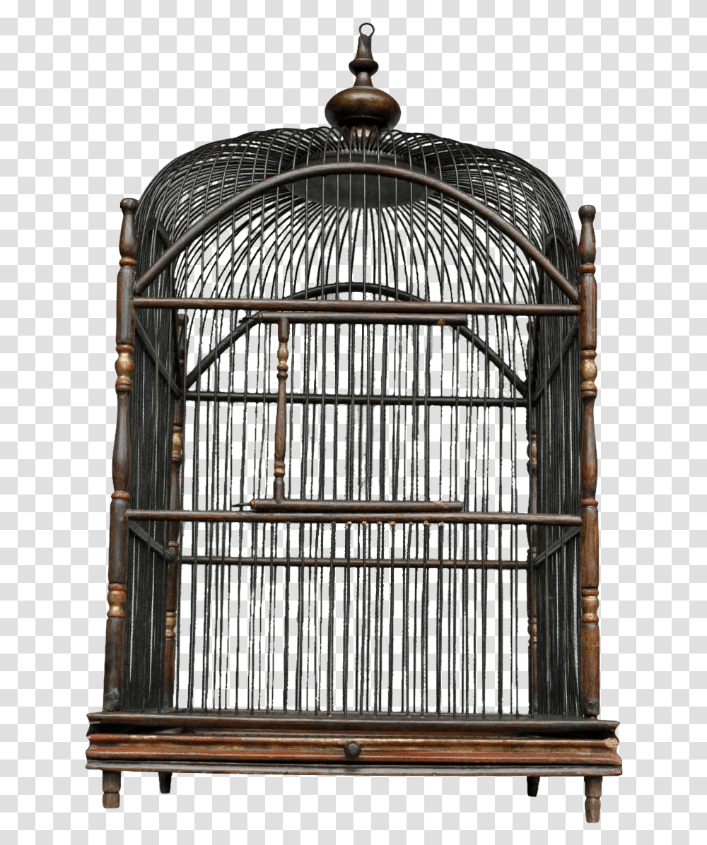 Birdcage Background Image Antique Bird Cage, Gate, Handrail, Banister, Home Decor Transparent Png