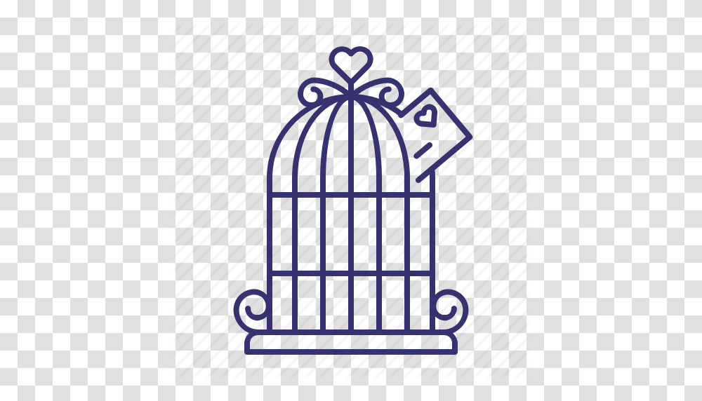 Birdcage Cage Envelope Gift Wedding Icon, Shopping Cart Transparent Png