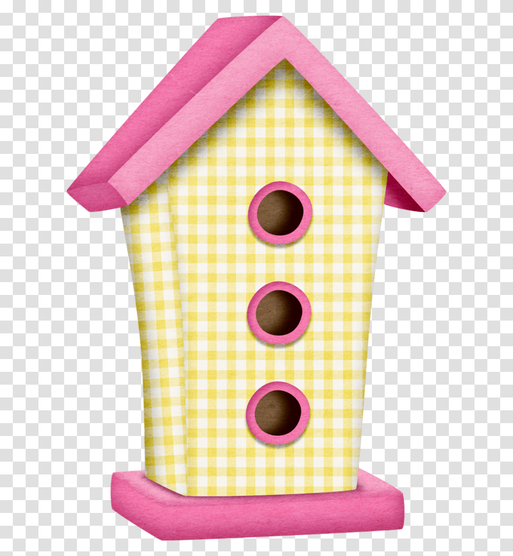Birdhouse Clipart Pink Birds, Electronics, Speaker, Audio Speaker Transparent Png
