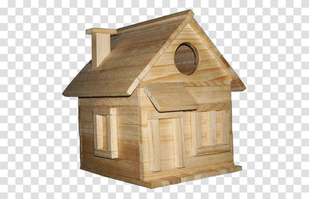 Birdhouse Kit, Wood, Plywood, Den, Hardwood Transparent Png