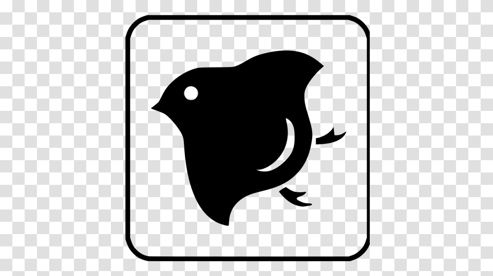 Birdie Silhouette, Gray, World Of Warcraft Transparent Png