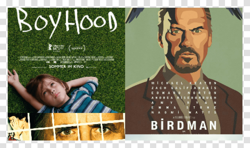 Birdman 2014 Movie Poster, Advertisement, Flyer, Paper, Brochure Transparent Png
