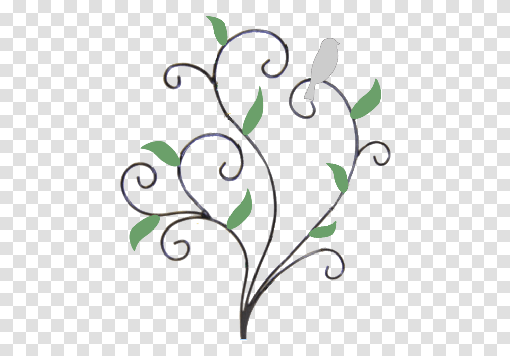 Birds And Twigs, Floral Design, Pattern Transparent Png