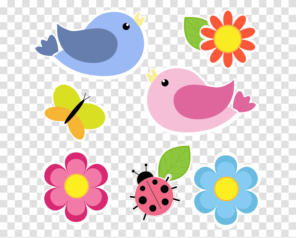 Birds Clipart Clipart, Floral Design, Pattern, Egg Transparent Png