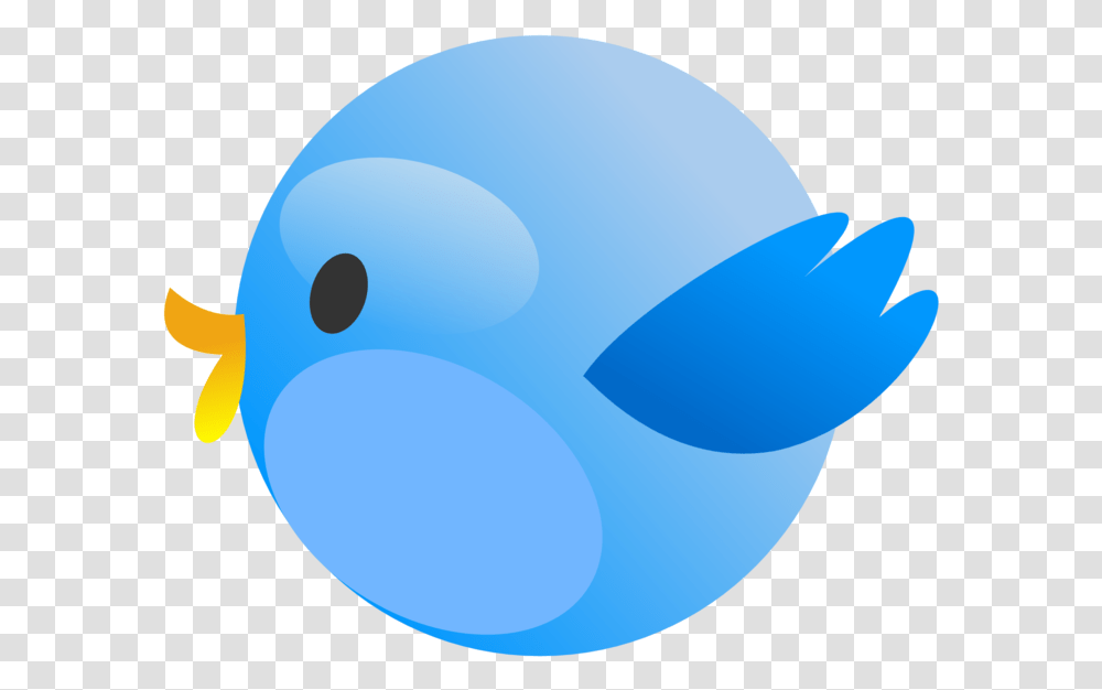 Birds Flying Clipart Bird Twitter Blue Clipart, Sphere, Balloon, Astronomy, Outer Space Transparent Png
