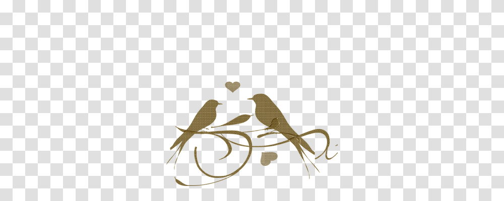 Birds Gold Emotion, Floral Design, Pattern Transparent Png