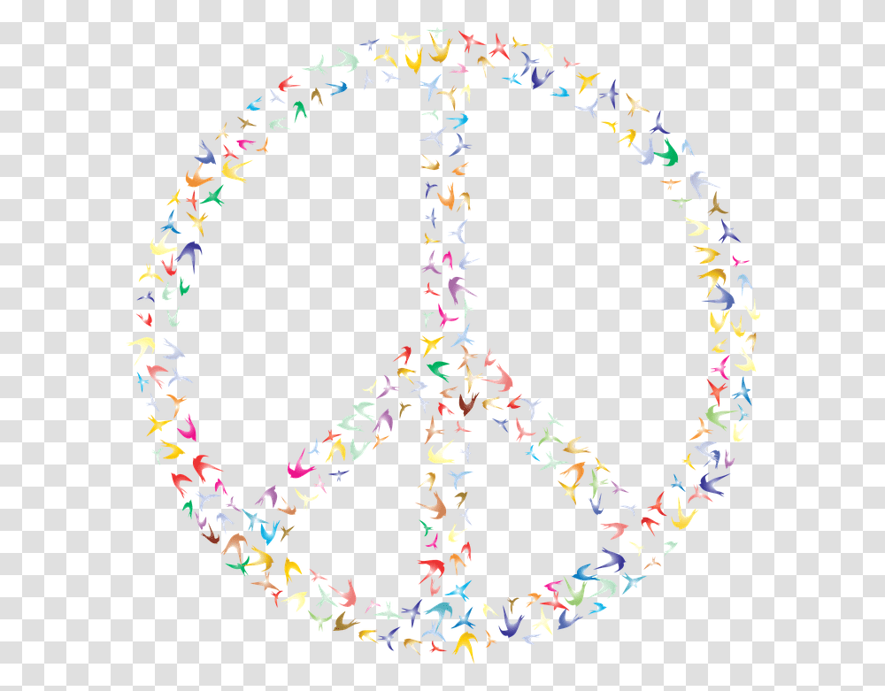 Birds Peace Sign Free Vector Graphic On Pixabay Circle, Text, Bracelet, Jewelry, Accessories Transparent Png
