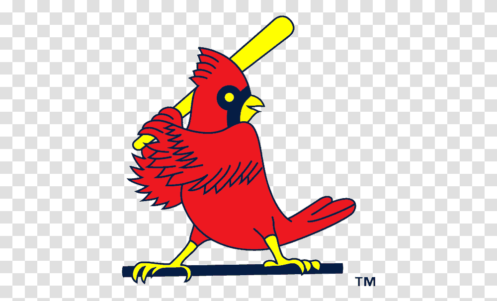 Birds St Louis Cardinals Old Logo, Animal, Finch Transparent Png