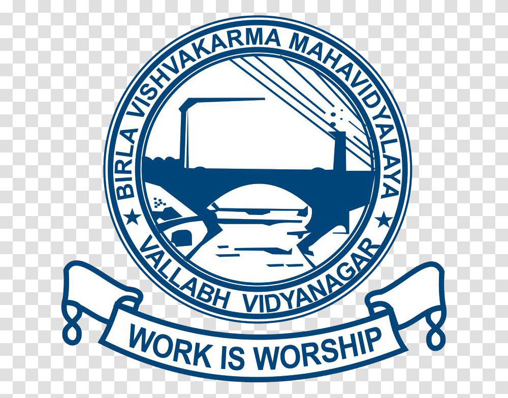 Birla Vishvakarma Mahavidyalaya Engineering College Birla Vishvakarma Mahavidyalaya, Logo, Emblem, Label Transparent Png