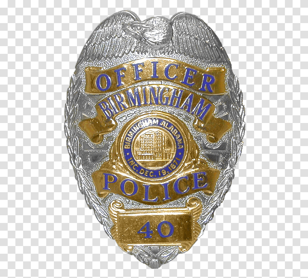 Birmingham Police Badge Birmingham Police Department Badge, Logo, Trademark, Wristwatch Transparent Png