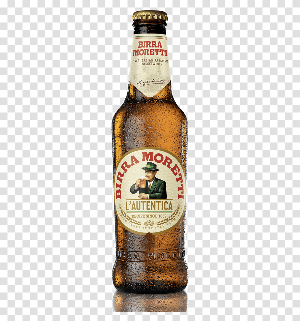 Birra Moretti L Autentica, Beer, Alcohol, Beverage, Drink Transparent Png