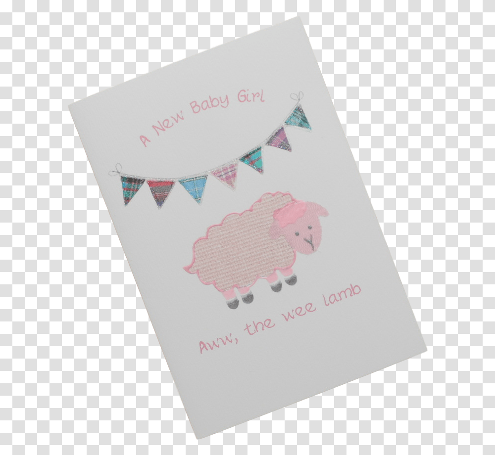 Birth Congratulations Girl Wee Lamb Sheep, Flyer, Poster, Paper, Advertisement Transparent Png