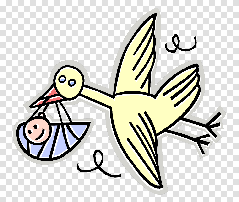 Birth Rate Cartoon, Animal, Bird, Drawing Transparent Png