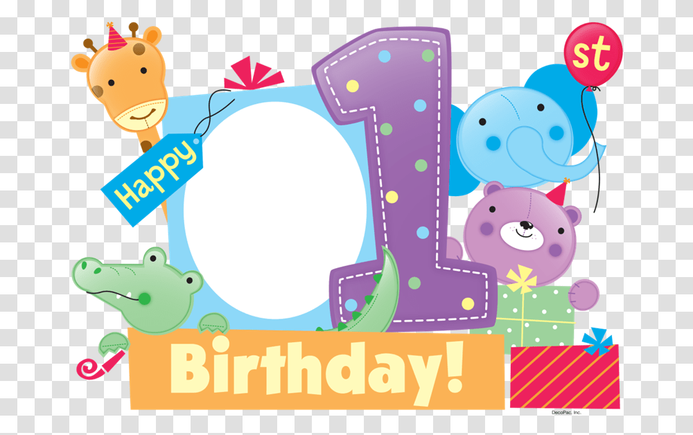 Birthday 1st Birthday Background For Boy, Text, Number, Symbol, Graphics Transparent Png