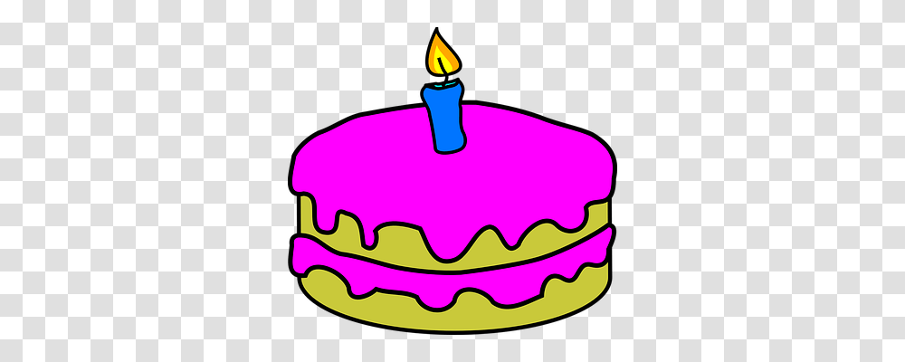 Birthday Food, Cake, Dessert, Candle Transparent Png