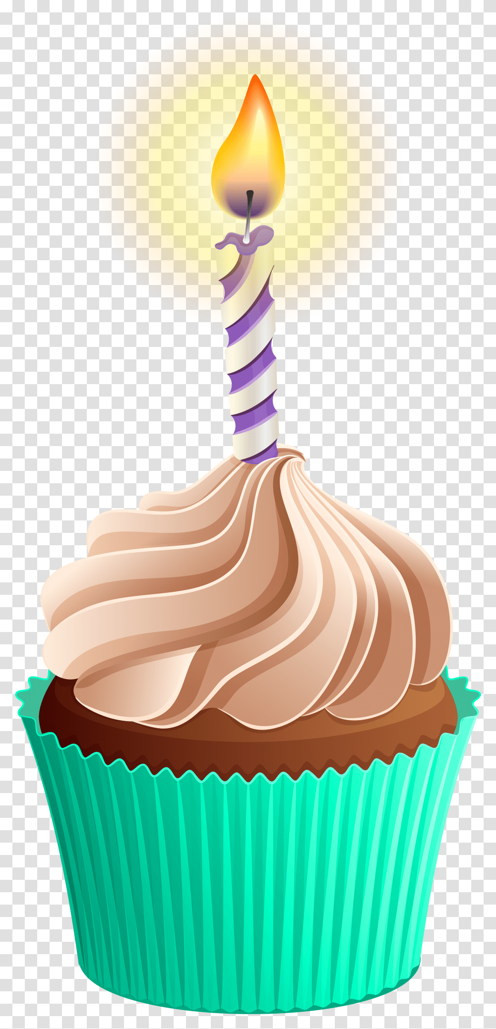Birthday Background Cupcake, Cream, Dessert, Food, Creme Transparent Png