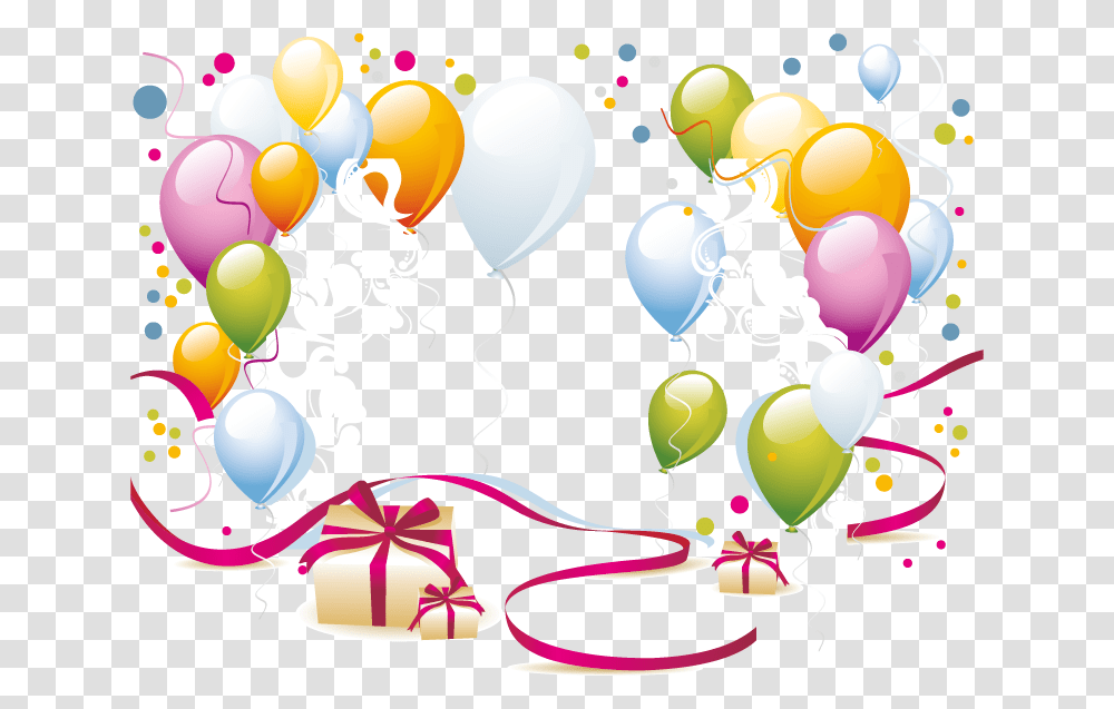 Birthday Backgrounds For Powerpoint Happy Birthday Slide Template, Balloon, Paper Transparent Png