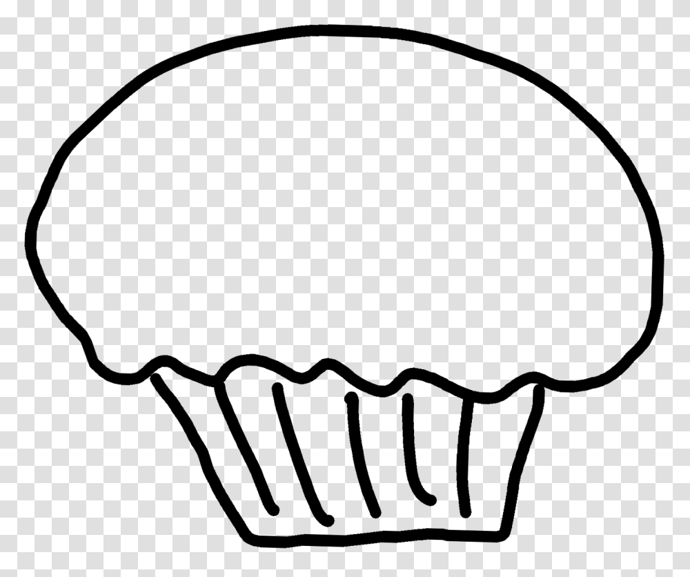 Birthday Balloons Clip Art Black And White Usbdata, Cupcake, Cream, Dessert, Food Transparent Png