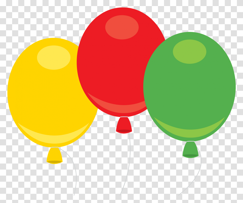 Birthday Balloons Clipart Dot Transparent Png