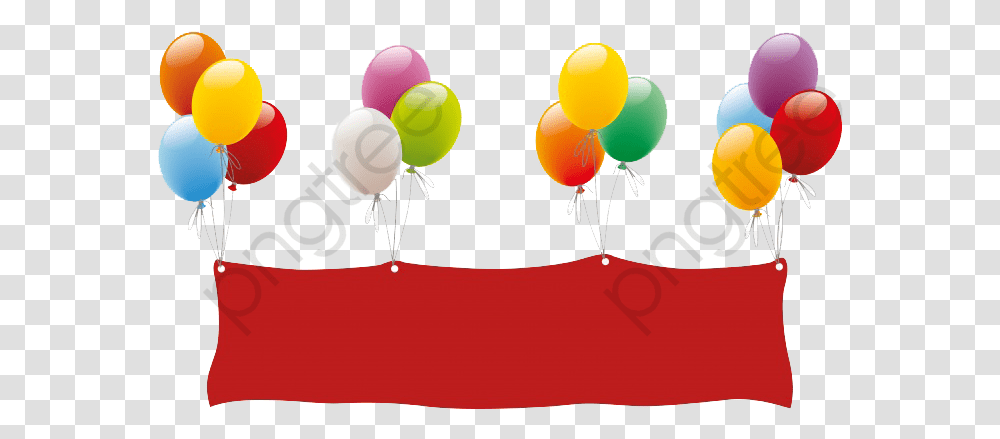 Birthday Balloons Clipart Orange Balo De Aniversario Em Transparent Png