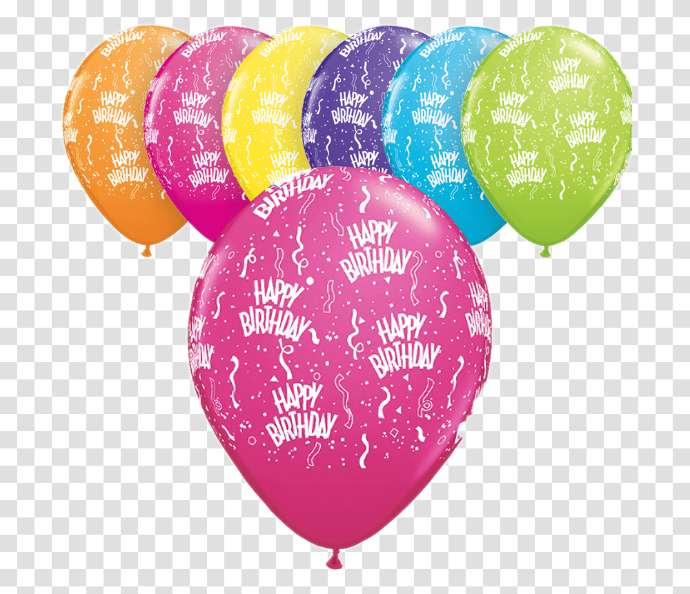 Birthday Balloons Green Happy Birthday Latex Balloon, Frisbee, Toy,  Transparent Png