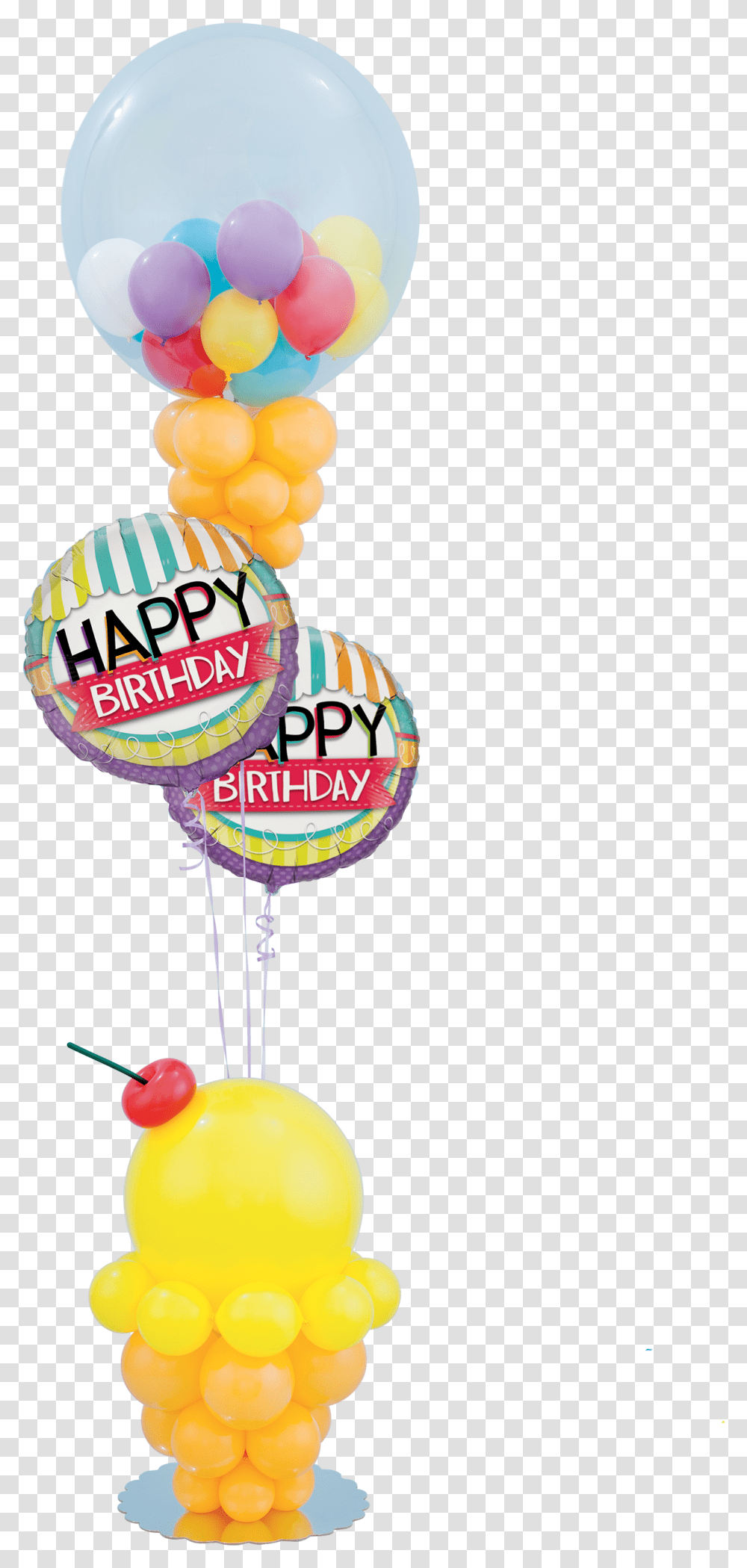 Birthday Balloons Stand, Food, Plant, Beverage, Drink Transparent Png