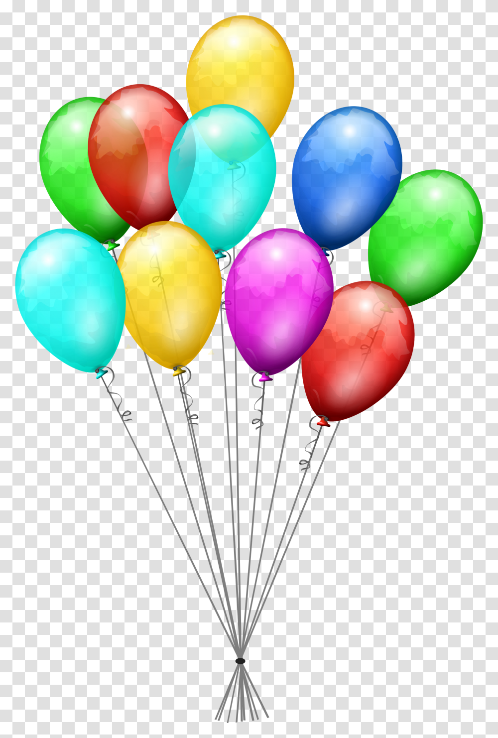 Birthday Baloons Birthday Balloon Clipart Background Balloons Transparent Png